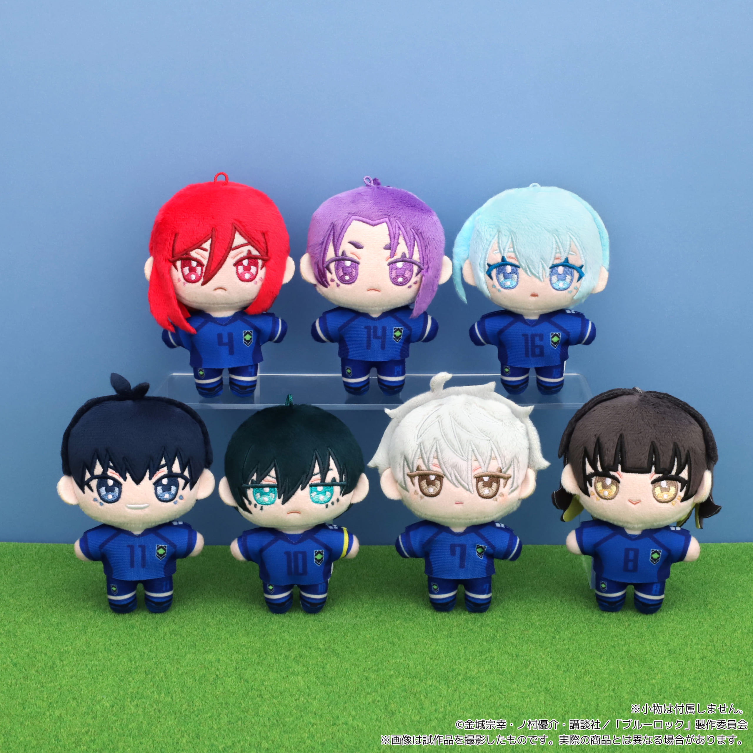 『ブルーロック』ぬいパル第2弾が発売決定！ユニフォーム姿の氷織・凛らがラインナップ